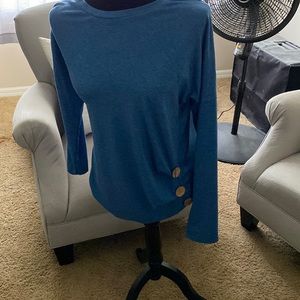 Women's Blue  long sleeve